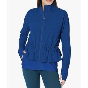 Sweaty Betty Fast Lane Running Jacket In Deep Blue Sz XL-12 New